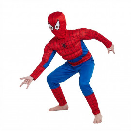 Detský kostým Svalnatý Spiderman 98-110 S