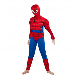 Detský kostým Svalnatý Spiderman 98-110 S