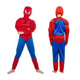 Detský kostým Svalnatý Spiderman 98-110 S