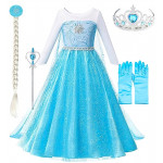 Detský kostým ELSA star s doplňky 110-116 M Detský kostým ELSA star s doplňky 110-116 M