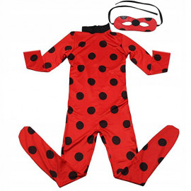 Detský kostým Lienka s parochňou a maskou 98-110 S