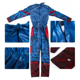 Detský kostým Svalnatý Kapitán Amerika 122-134 L