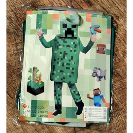 Detský kostým Minecraft Creeper 128-134 L