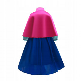 Detský kostým ANNA Frozen s doplnkami 110-116 M