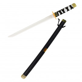 Detský kostým Ninja modrý s katanou 116-128 M
