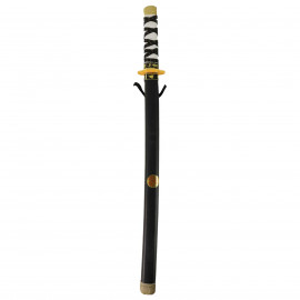 Detský kostým Ninja modrý s katanou 116-128 M
