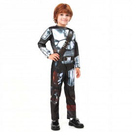 Detský kostým Star Wars Mandalorian s maskou 98-110 S