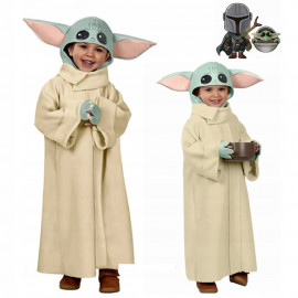 Detský kostým Star Wars Yoda s maskou 134-146 XL