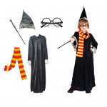 Detský kostým Harry Potter s doplnkami 134-146 XL