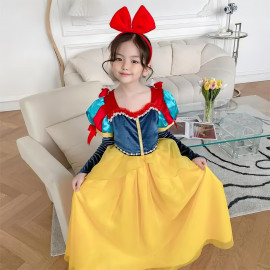 Detský kostým Snehulienka s rukávmi 116-122 M