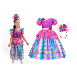 Detský kostým Lízatko s čelenkou 110-122 M