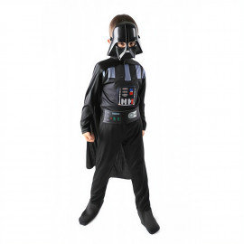 Detský kostým Star wars Darth Vader s doplnkami 122-134 L