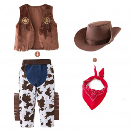 Detský kostým Toy story Woody 116-122 M