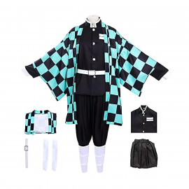 Detský kostým Demon Slayer Tanjiro Kamado 152-158 M