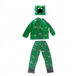 Detský kostým Minecraft Creeper Pixele 128-134 L Detský kostým Minecraft Creeper Pixele 128-134 L