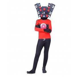 Detský kostým Skibidi toilet Reproduktor s maskou S