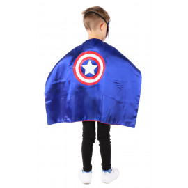 Detský karnevalový prevlek Avengers Kapitán Amerika 2v1