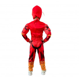 Detský kostým Svalnatý Flash s maskou 110-122 M