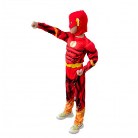 Detský kostým Svalnatý Flash s maskou 110-122 M