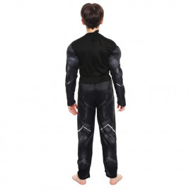 Detský kostým Svalnatý Čierny panter 122-134 L