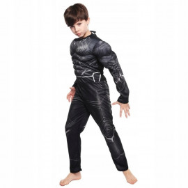 Detský kostým Svalnatý Čierny panter 122-134 L