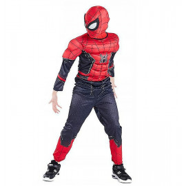 Detský kostým Spiderman s maskou Premium 122-134 L