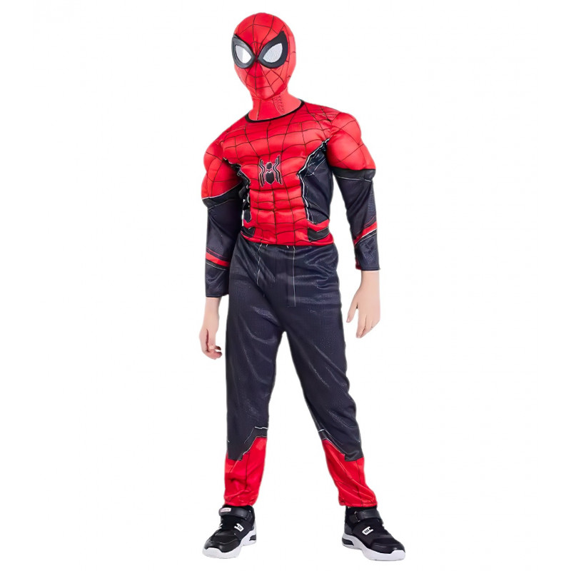Detský kostým Spiderman s maskou Premium 134-146 XL