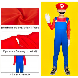 Detský kostým Super Mario Mario 110-122 M Detský kostým Super Mario Mario 110-122 M