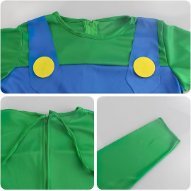 Detský kostým Super Mario Luigi 110-122 M Detský kostým Super Mario Luigi 110-122 M