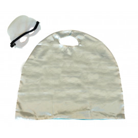 Detský karnevalový prevlek Frozen Elsa s vločkami 2v1