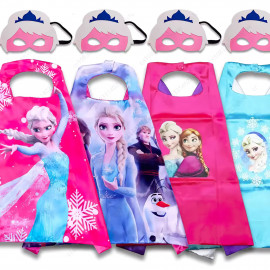 Detský karnevalový prevlek Frozen Elsa Kráľovná 2v1