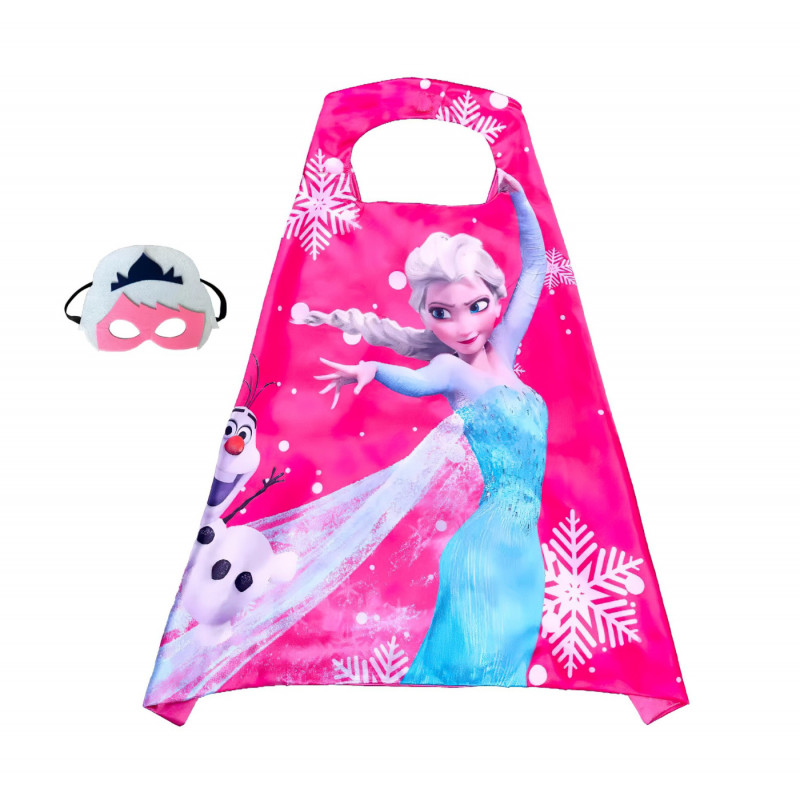 Detský karnevalový prevlek Frozen Elsa Kráľovná 2v1
