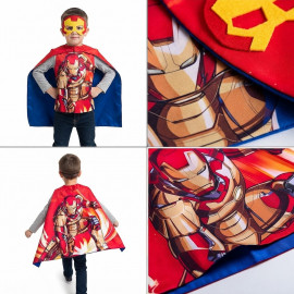 Detský karnevalový prevlek Superhrdina Iron man 2v1