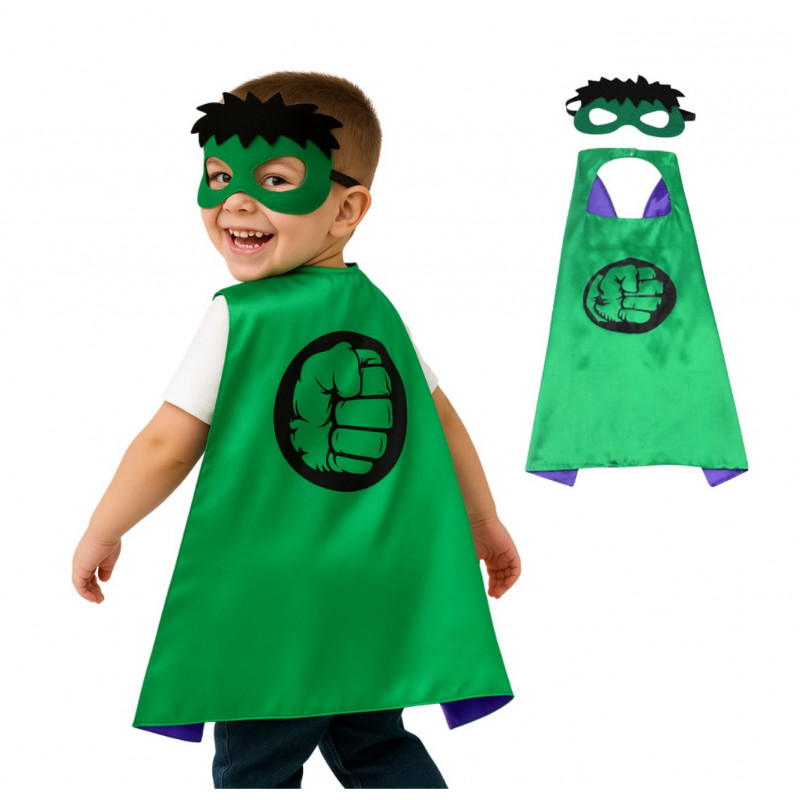 Detský karnevalový prevlek Avengers Hulk Fist 2v1 Detský karnevalový prevlek Avengers Hulk Fist 2v1