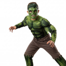 Detský kostým Svalnatý Hulk s maskou 110-122 M