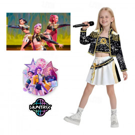 Detský kostým Demon Hunters K-pop Mira Glamour 116-122 M