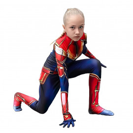 Detský kostým Superhrdinka Captain Marvel 122-134 L