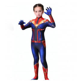Detský kostým Superhrdinka Captain Marvel 122-134 L