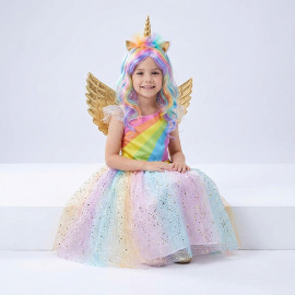 Detský kostým Unicorn princess Premium 122-128 M