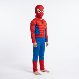 Detský kostým Spiderman Muscle 122-134 L