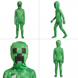 Detský kostým Minecraft Creeper Premium s maskou 122-134 L