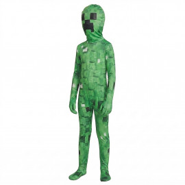 Detský kostým Minecraft Creeper Premium s maskou 122-134 L