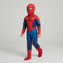Detský kostým Svalnatý Spiderman Premium 110-122 M