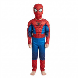 Detský kostým Svalnatý Spiderman Premium 110-122 M