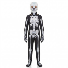 Detský karnevalový kostým kostra Scary Skeleton 122-134 L