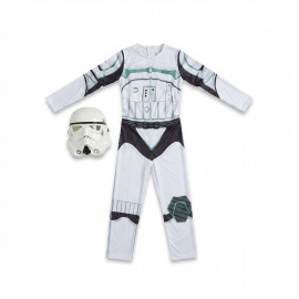 Detský kostým Star wars Stormtrooper so svalmi a maskou 116-122 M