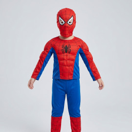 Detský kostým Spiderman so svalmi 110-122 M