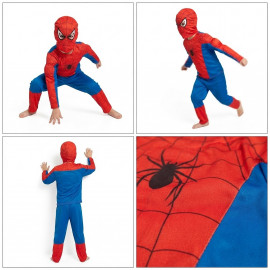 Detský kostým Spiderman so svalmi 110-122 M