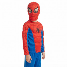 Detský kostým Spiderman so svalmi 110-122 M