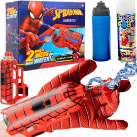 Spiderman vystrelovák vody a pavučiny 2v1 Spiderman vystrelovák vody a pavučiny 2v1